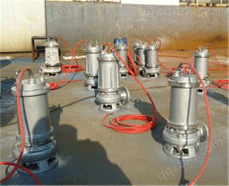 不锈钢潜水排污泵 耐腐蚀污水泵 耐酸碱化工泵