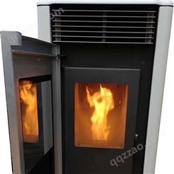 商用颗粒真火壁炉供应 燃木颗粒采暖炉 安全节能