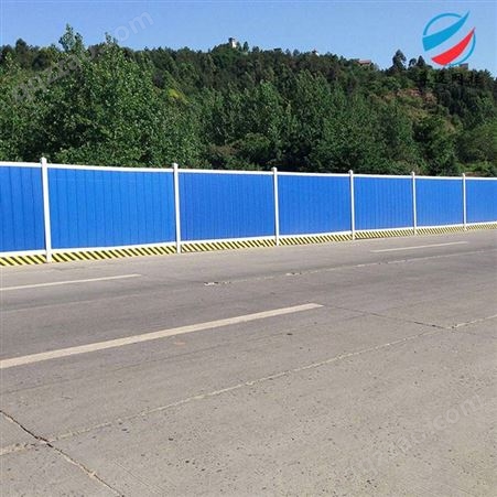 彩钢板围挡板 圆孔镀锌板金属护栏 市政工程围栏 安全屏障