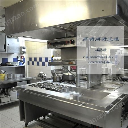 上海红河商用厨房设计安装 连锁西餐厅厨房设备安装维护
