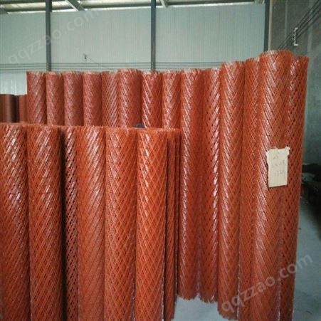 岳峰厂家供应走道防护钢板网重型冲压扩张网小孔菱形板网
