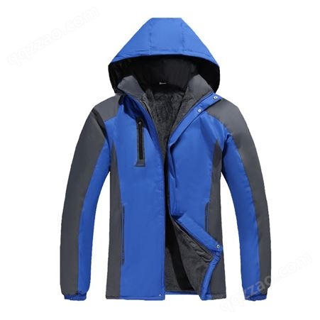 户外徒步登山外套冲锋衣 冬季工装定制 男女士三合一两件套