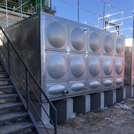 盛泉304不锈钢水箱 方形组合式双层聚氨脂保温水箱 消防人防工程