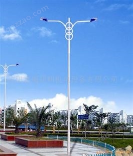 FL-LD-6A字臂太阳能路灯杆4米5米6米LED自弯海螺臂高杆路灯 新农村道路灯供应路灯