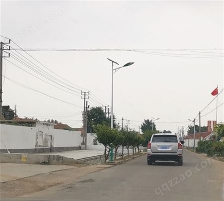 潍坊新农村太阳能路灯 定制100w6米8米路灯