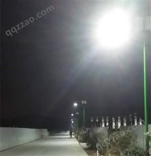潍坊100w太阳能路灯 6米-12米定制户外太阳能LED街灯农村市电工程路灯