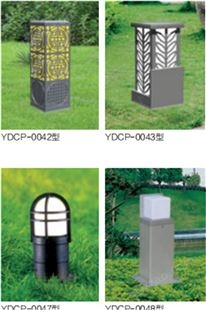 欧式现代简约LED草坪灯-户外防水圆形景观灯- 庭院照明草坪灯