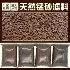 除铁锰沙滤料 1-2毫米 2-4毫米锰沙 荣茂 生产销售锰矿砂颗粒