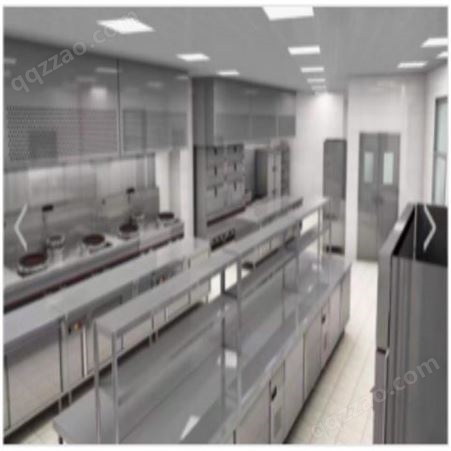 厨房设备全套设计定制安装工程 学校饭店商用厨房 执行标准高