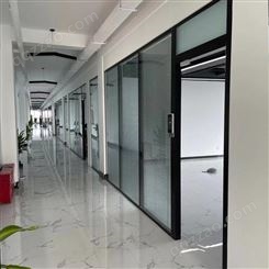 莱西办公玻璃隔断 至本锦恒 办公空间分割专业墙体设计安装