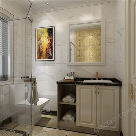 铝唯铝合金浴室柜 卫生间洗手盆柜卫浴组合柜 防潮防水定制