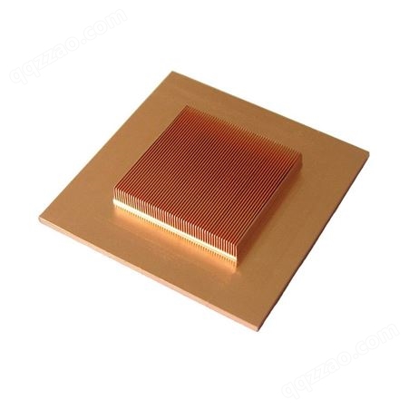 广东定制生产铜材高密度散热片 服务器耐用防腐水冷散热器厂家