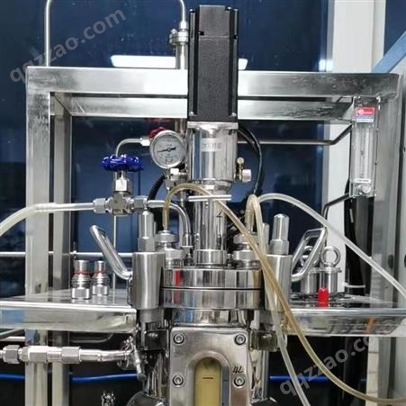二手双联平行式发酵罐系统 半自动发酵机组 小型全自动提取发酵设备