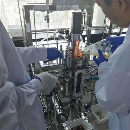 二手双联平行式发酵罐系统 半自动发酵机组 小型全自动提取发酵设备