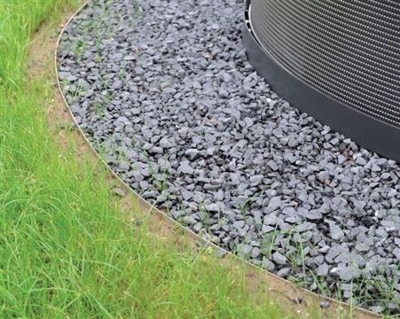 HDPE塑料收边条 草石隔离带 仿不锈钢多功能园林材料