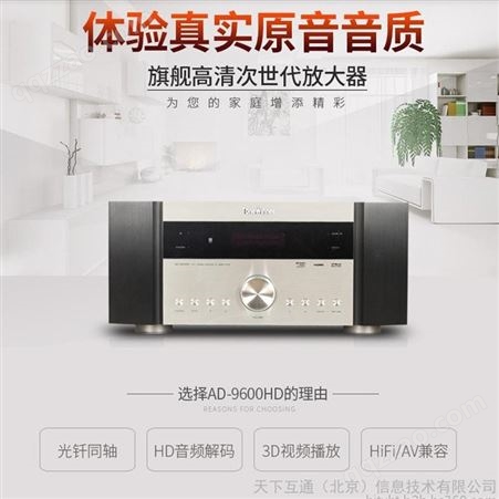 Winner/天逸 AD-9600HD 高清解码5.1家庭影院功放 家用大功率