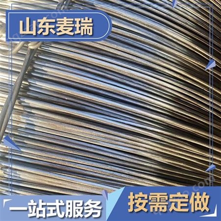 Q195材质冷拔丝 可焊接网片制作衣架 Q235材质铁丝螺旋带肋