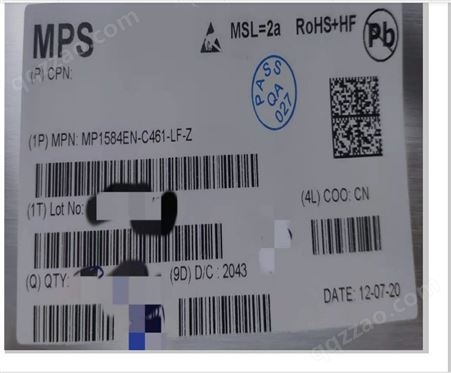 MP1584EN-C461 电子元器件 MPS 封装SOIC-8 批次20+