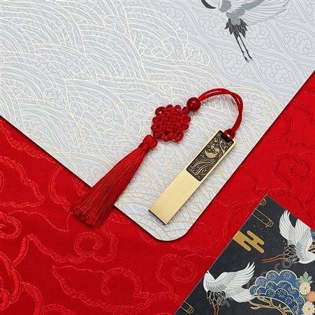 U盘金属原创中国风龙凤传承系列 创意礼品优盘古铜色礼盒装