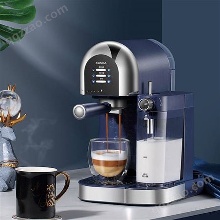 康佳(KONKA)意式咖啡机家用 办公室商用一键全自动花式调制奶泡机系统 KCF-1001
