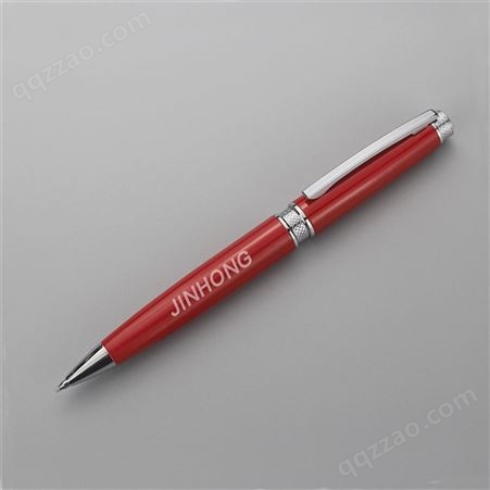 高档签字笔宝珠笔红色烤漆中性笔礼物送礼商务办公学生全铜笔杆
