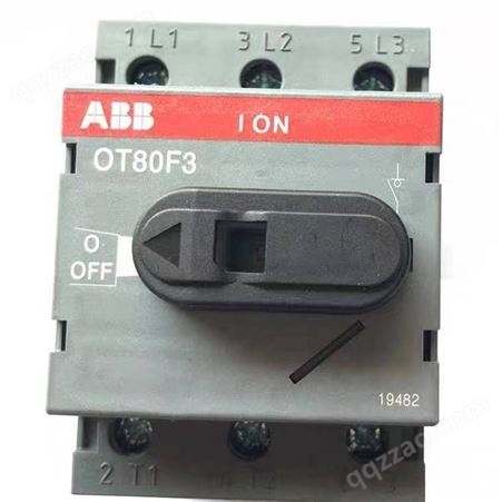 ABB原装 隔离开关熔断器组OS32D12 32A 1SCA022456R9710