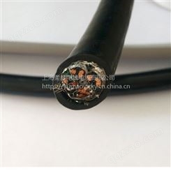 高柔防水耐油双绞屏蔽拖链电缆线4*2*0.5|0.75|1.0|3|4|6|8 特种电缆定制