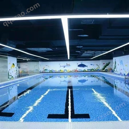 山东济南钢结构游泳池 钢板游泳池 儿童游泳训练池 游泳教学设备