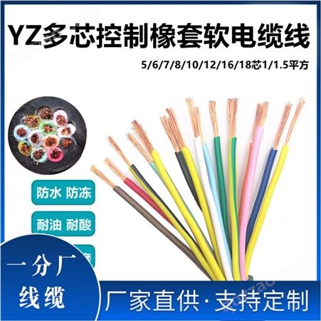 YC-J-重型钢丝加强型橡套线 冀芯