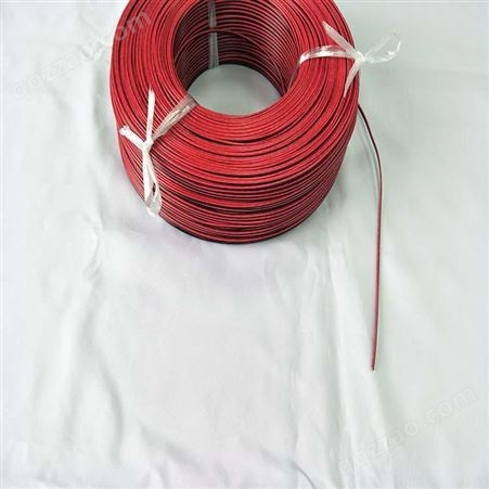 辰安电线电缆 rvb2x4.0平方国标铜芯红黑扁平线 批发