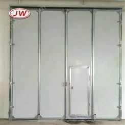 工业门 仓库厂房铝合金门定制 加厚材质 上门安装