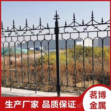 泰安铁艺护栏生产厂家 茗博金属 东平铁艺护栏安装