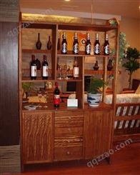 德洛尼酒柜 中式实木酒柜 红木酒柜设计 量大优惠