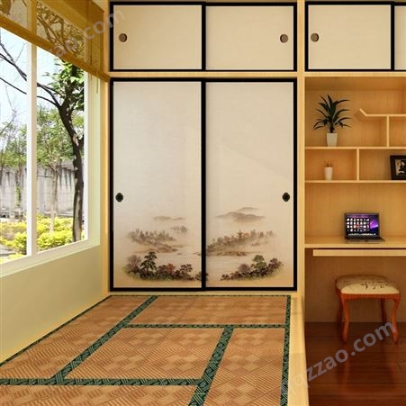 小卧室板式榻榻米品牌 日式板式榻榻米设计 田一和室