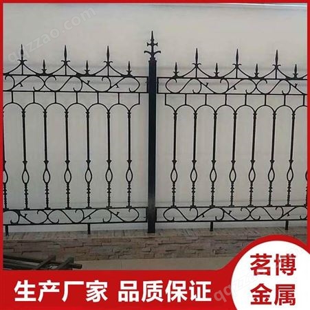 茗博金属 河道景观铸铁护栏 济南铸铁护栏安装
