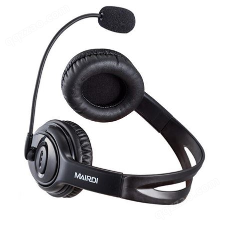 麦尔迪(MAIRDI)MRD806D头戴式学生英语听说耳机/双耳3.5mm单插转USB(适用手机/笔记本台式电脑 )