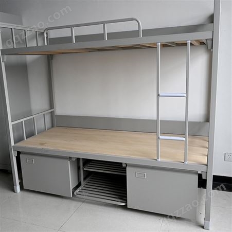 优美 营具制式床定制 钢制双层床 铁架宿舍制式营具床 研发生产