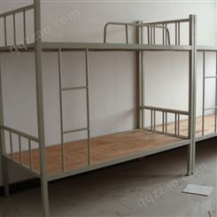 钢制双层床 简约铁艺床 批发销售学生上下双层床
