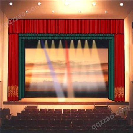 电动舞台幕布 舞台幕布制作 舞台幕布安装 免费安装