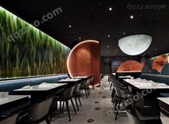餐厅装饰设计 软装工程设计 西餐厅和中餐厅融合设计 聚焦于餐饮空间设计 兼顾商业空间设计