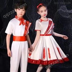 儿童传统合唱服演出服表演服演出服