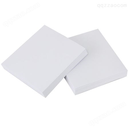 得力7601便条纸记事空白纸 正方形便签纸 300张/盒